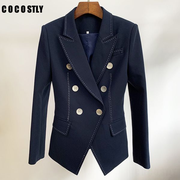 double breasted office ladies blazer long sleeve loose suit coat jacket women casual blazers female suit autumn blazer femme, White;black
double breasted office ladies blazer long sleeve loose suit coat jacket women casual blazers female suit autumn blazer femme, White;black