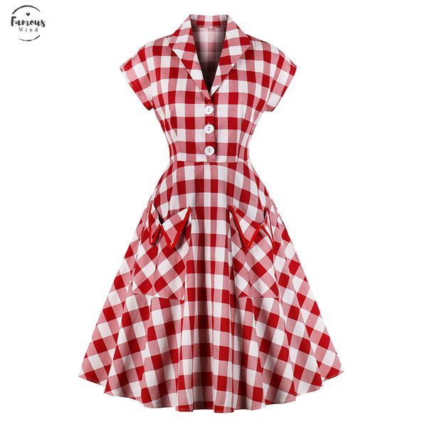 60s audrey casual dresses hepburn vintage women dress elegant check print button two pocket dress summer party vestidos de festa, Black;gray
60s audrey casual dresses hepburn vintage women dress elegant check print button two pocket dress summer party vestidos de festa, Black;gray