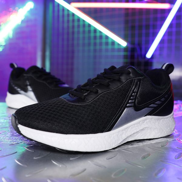 classic style men's jogging shoes lace-up sneakers men's outdoor jogging walking sports shoes men