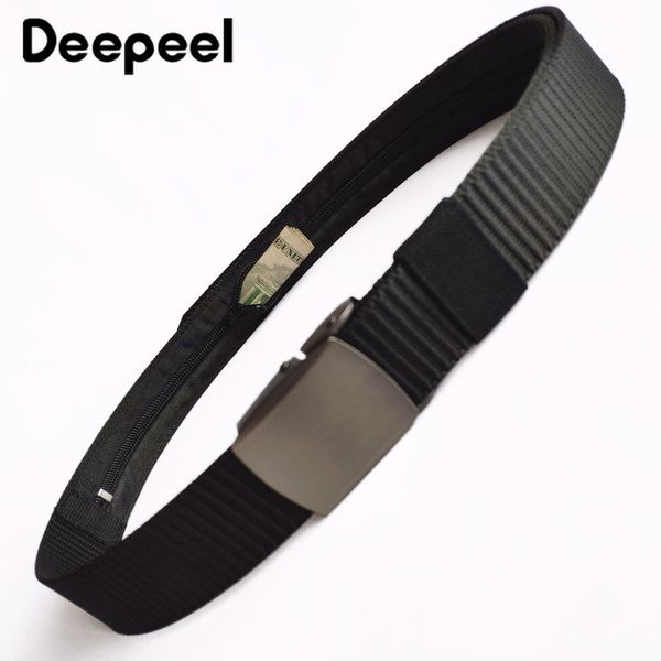 deepeel 1pc 3.2*125cm men's smooth alloy buckle tactical belt nylon zipper hide money outdoor sporty man safety waistband, Black;brown
deepeel 1pc 3.2*125cm men's smooth alloy buckle tactical belt nylon zipper hide money outdoor sporty man safety waistband, Black;brown