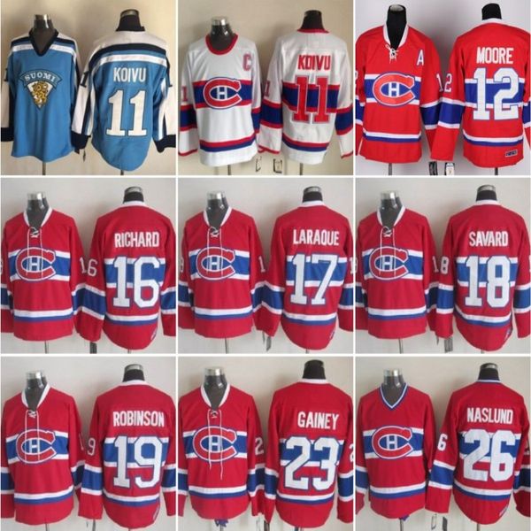 montreal 26 mats naslund hockey canadiens vintage classic 11 saku koivu 12 dominic moore 23 bob gainey 16 henri richard 18 serge savard red, Black;red
montreal 26 mats naslund hockey canadiens vintage classic 11 saku koivu 12 dominic moore 23 bob gainey 16 henri richard 18 serge savard red, Black;red