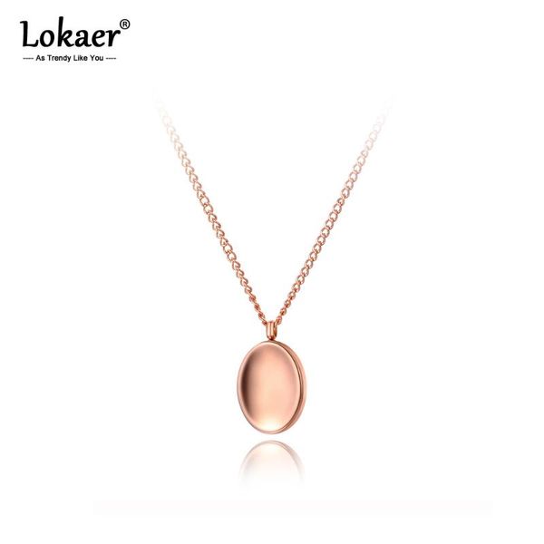 lokaer original titanium stainless steel geometry oval charm necklaces jewelry trendy pendant chain necklace for women n20037, Silver
lokaer original titanium stainless steel geometry oval charm necklaces jewelry trendy pendant chain necklace for women n20037, Silver