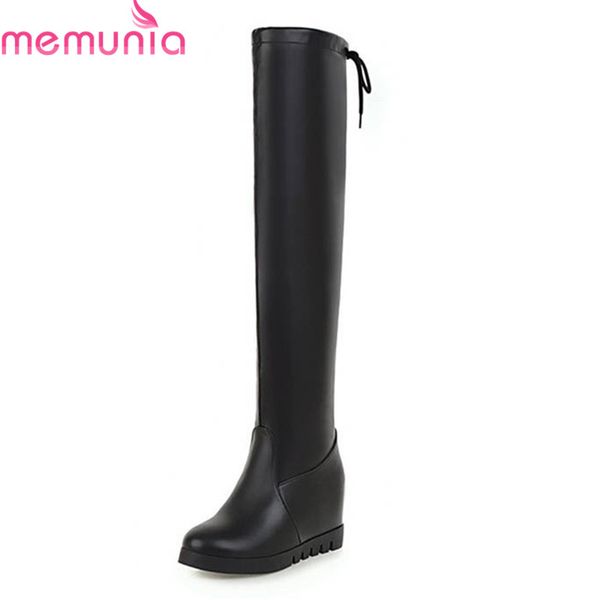 memunia 2020 new arrival thigh high over the knee boots women lace up fashion long boots comfortable high heels shoes woman, Black
memunia 2020 new arrival thigh high over the knee boots women lace up fashion long boots comfortable high heels shoes woman, Black