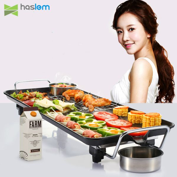 1500w household electric grill korean style non-stick electric oven smokeless barbecue machine teppanyaki barbecue pot
1500w household electric grill korean style non-stick electric oven smokeless barbecue machine teppanyaki barbecue pot
