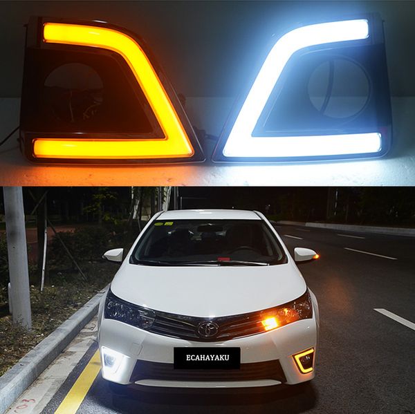 ECAHAYAKU 1 компл. drl для Toyota Corolla 2014 2015 2016 LED DRL дневные ходовые огни противотуманные фар
ECAHAYAKU 1 компл. drl для Toyota Corolla 2014 2015 2016 LED DRL дневные ходовые огни противотуманные фар
