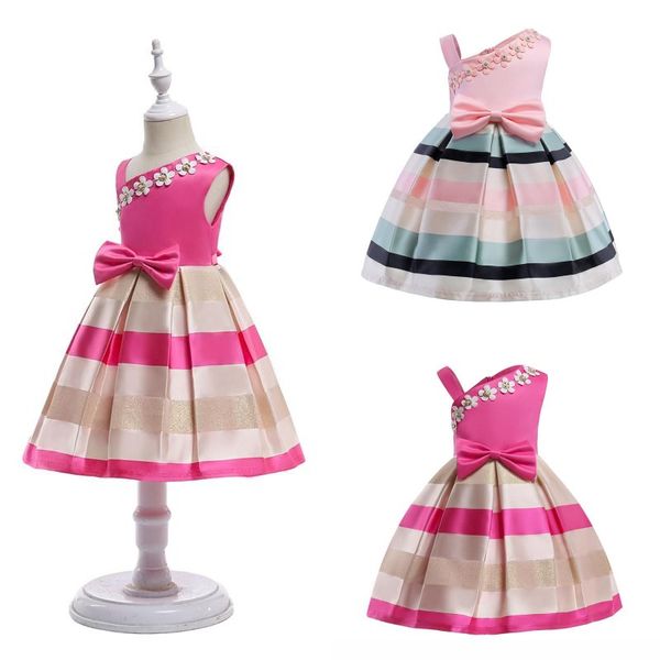 girl pearl small flower dress one shoulder stripe dress children kids pleated a-line princess party dress, Red;yellow
girl pearl small flower dress one shoulder stripe dress children kids pleated a-line princess party dress, Red;yellow