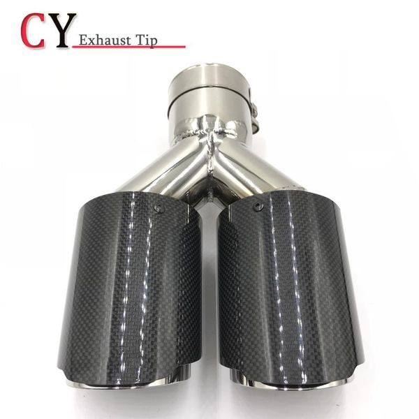 1 piece universal dual ak exhaust tip glossy carbon fiber exhaust pipe tail quad ak muffler tip
1 piece universal dual ak exhaust tip glossy carbon fiber exhaust pipe tail quad ak muffler tip