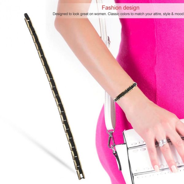 women healthy magnetic therapy bracelet pain relief skin care improving blood circulation
women healthy magnetic therapy bracelet pain relief skin care improving blood circulation