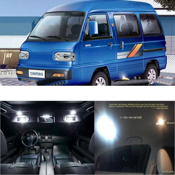 led interior car lights for daewoo damas 2 room dome map reading foot door lamp error 4pc
led interior car lights for daewoo damas 2 room dome map reading foot door lamp error 4pc