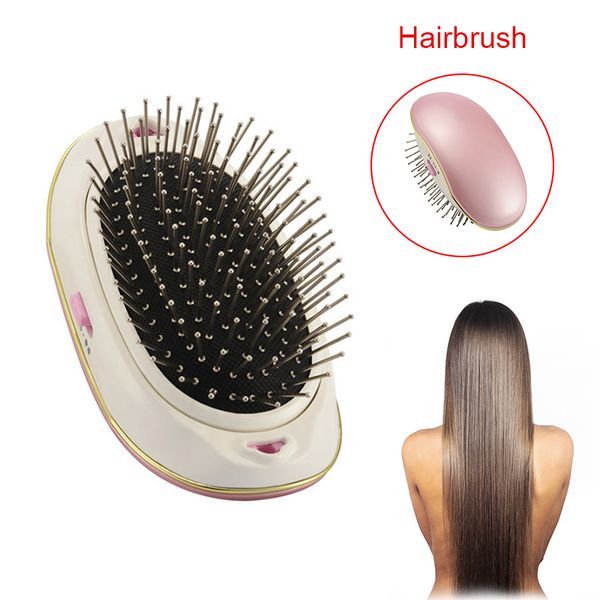 portable electric ionic straight hair comb takeout mini hair brush massage comb care home travel using styling, Silver
portable electric ionic straight hair comb takeout mini hair brush massage comb care home travel using styling, Silver