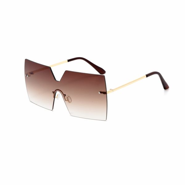 oversized brown frameless sunglasses 2020 women retro vintage sunglasses luxury designer rimless eyewear oculos de sol feminino big shades, White;black
oversized brown frameless sunglasses 2020 women retro vintage sunglasses luxury designer rimless eyewear oculos de sol feminino big shades, White;black