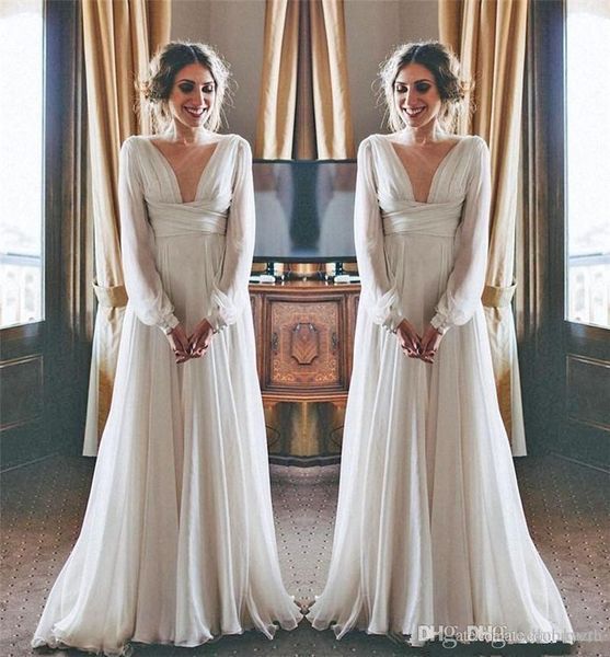 линия скромные бохо пляж свадебные платья 2019 с длинными рукавами v шеи плюс размер шифон дешевые лето материнства страна греческий стиль с, White
линия скромные бохо пляж свадебные платья 2019 с длинными рукавами v шеи плюс размер шифон дешевые лето материнства страна греческий стиль с, White