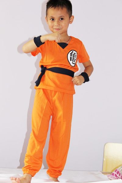 3-7years boy cartoon dragonball cosplay halloween costumes for kids star son goku cosplay saiyan short sleeve costume, Black;red
3-7years boy cartoon dragonball cosplay halloween costumes for kids star son goku cosplay saiyan short sleeve costume, Black;red