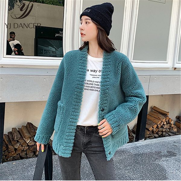 short keep warm fur coat female 2019 autumn winter fashion new granules sheep shearing composite fur one coat tide hhh007, Black
short keep warm fur coat female 2019 autumn winter fashion new granules sheep shearing composite fur one coat tide hhh007, Black