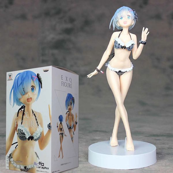 zero life in a different world from zero anime rem bikini exq swimsuit ver. boxed 22cm pvc action figure collection model toy t200704
zero life in a different world from zero anime rem bikini exq swimsuit ver. boxed 22cm pvc action figure collection model toy t200704