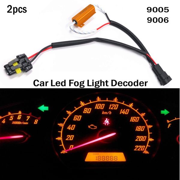 2pcs car decoder h7/h8/h11 9006 led drl fog light canbus 50w load resistor error decoder cancel car-styling accessories #m
2pcs car decoder h7/h8/h11 9006 led drl fog light canbus 50w load resistor error decoder cancel car-styling accessories #m