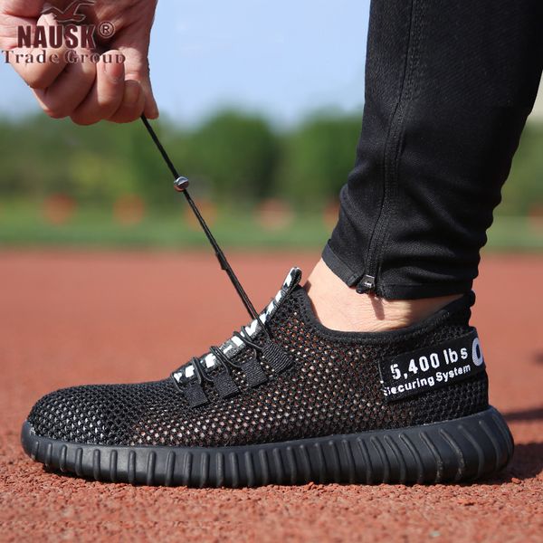 men's safety shoes steel toe construction protective footwear lightweight 3d shockproof work sneaker shoes for men, Black
men's safety shoes steel toe construction protective footwear lightweight 3d shockproof work sneaker shoes for men, Black