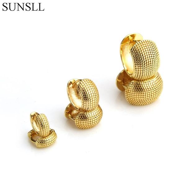 sunsll golden color copper 3 size hoop earrings women's fashion party jewelry cobre cz brincos, Golden;silver
sunsll golden color copper 3 size hoop earrings women's fashion party jewelry cobre cz brincos, Golden;silver