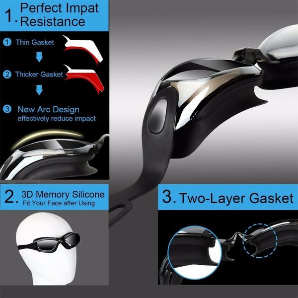 women men waterproof anti-fog uv protection surfing swimming goggles professional swim glasses swim caps earplugs nose clip set
women men waterproof anti-fog uv protection surfing swimming goggles professional swim glasses swim caps earplugs nose clip set