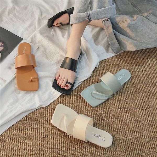 women's shoes solid color slippers summer new listing korean style fashion slides sandals, Black
women's shoes solid color slippers summer new listing korean style fashion slides sandals, Black