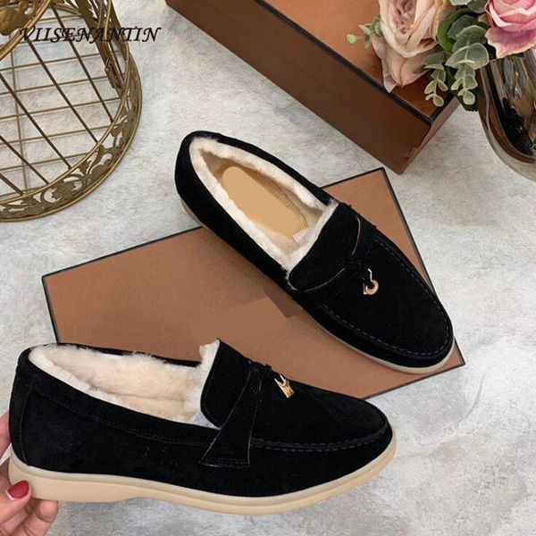 viisenantin flats ladies slip on wool shoes comfort rubber sole driving shoes winter tassel casual shoe lazy loafers mujer, Black
viisenantin flats ladies slip on wool shoes comfort rubber sole driving shoes winter tassel casual shoe lazy loafers mujer, Black