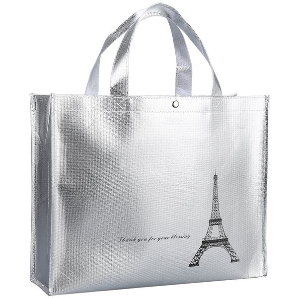 2019 new silver coating non-woven bag tote package high-quality handbags tote bags reusable grocery high capacity shopping bag
2019 new silver coating non-woven bag tote package high-quality handbags tote bags reusable grocery high capacity shopping bag