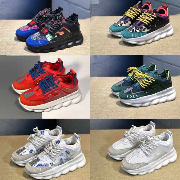 2019 chain reaction sneakers luxury designer shoes men shoes lightweight sport link-embossed trainer running casual shoes with box sz 36-45, Black
2019 chain reaction sneakers luxury designer shoes men shoes lightweight sport link-embossed trainer running casual shoes with box sz 36-45, Black