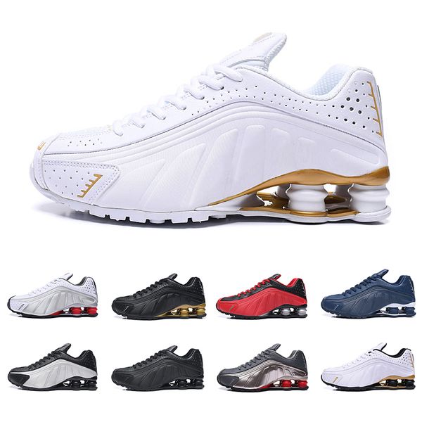 Drop shipping Deliver RZ 301 Shox Men Women Running Shoes Fashion Deep Blue White Black Red DELIVER OZ NZ Athletic Sports Sneakers 40-46
Drop shipping Deliver RZ 301 Shox Men Women Running Shoes Fashion Deep Blue White Black Red DELIVER OZ NZ Athletic Sports Sneakers 40-46