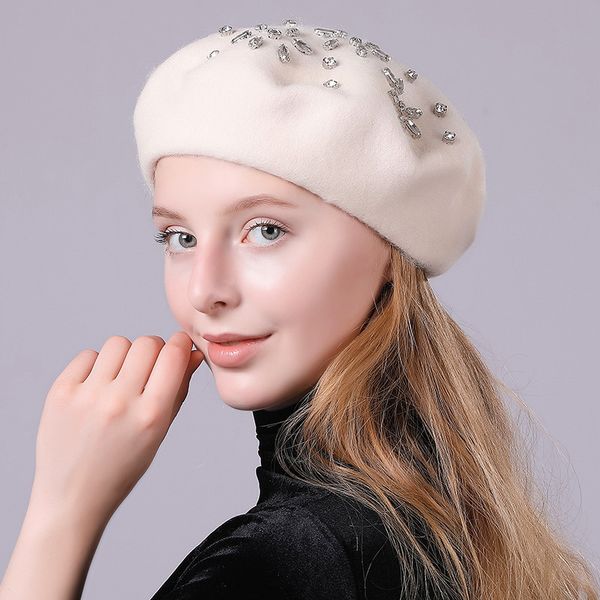 maxi factory direct sales dhl shipping womens beret diamond decoration wool french beanie cap hat different colors match any of your outfits, Blue;gray
maxi factory direct sales dhl shipping womens beret diamond decoration wool french beanie cap hat different colors match any of your outfits, Blue;gray