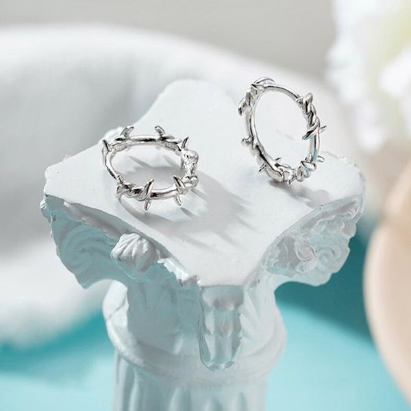 925 sterling silver handmade plant branches and leaves classic simple lady's irregular bramble and rattan ear button accessories, Golden;silver
925 sterling silver handmade plant branches and leaves classic simple lady's irregular bramble and rattan ear button accessories, Golden;silver