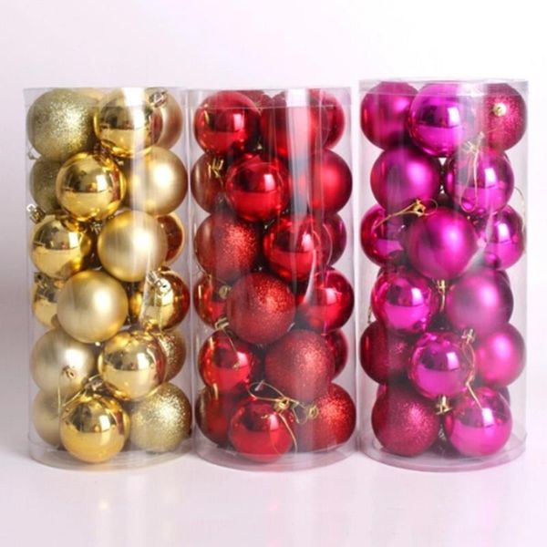 24pcs glitter christmas balls home party xmas tree ornament decoration
24pcs glitter christmas balls home party xmas tree ornament decoration