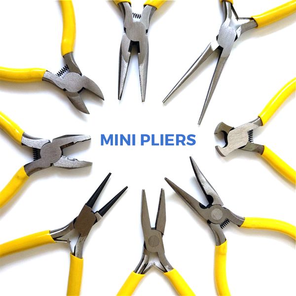 8 typies mini pliers diagonal wire cable cutting pliers side snips flush needle nose jewelry hand tool sets
8 typies mini pliers diagonal wire cable cutting pliers side snips flush needle nose jewelry hand tool sets