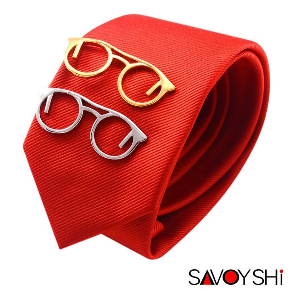 savoyshi trendy glasses design tie clips for men necktie tie bar clasp clip fashion brand men jewelry gift, Silver;golden
savoyshi trendy glasses design tie clips for men necktie tie bar clasp clip fashion brand men jewelry gift, Silver;golden