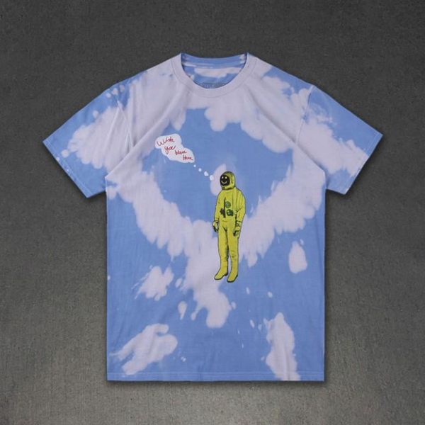 mens designer t shirts fashion brand travis scott astroworld color tie-dyed astronaut high street short sleeve casual shirts, White;black
mens designer t shirts fashion brand travis scott astroworld color tie-dyed astronaut high street short sleeve casual shirts, White;black