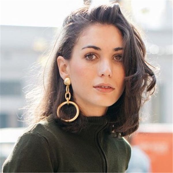 luokey 2020 fashion women long hoops earrings gold silver color big round circle statement earrings wedding charm jewelry, Golden;silver
luokey 2020 fashion women long hoops earrings gold silver color big round circle statement earrings wedding charm jewelry, Golden;silver