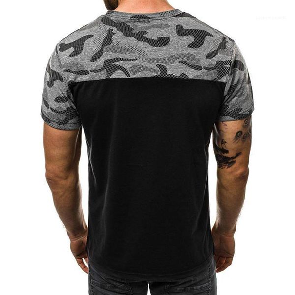 short sleeve mens tshirt fashion slim mens summer print camouflage o-neck mens tshirts panelled breathable, White;black
short sleeve mens tshirt fashion slim mens summer print camouflage o-neck mens tshirts panelled breathable, White;black