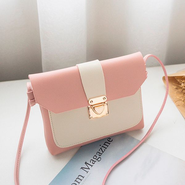 women fashion cover patchwork crossbody bag solid color korean version shoulder bag phone coin bolsos para mujer#10
women fashion cover patchwork crossbody bag solid color korean version shoulder bag phone coin bolsos para mujer#10