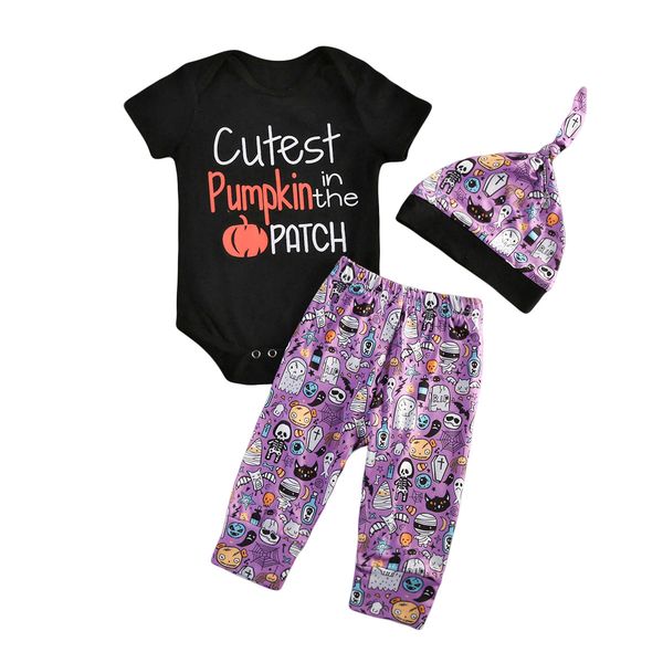 pudcoco 0-24m halloween newborn pumpkin cute baby boys romper cartoon purple pants hat 3pcs outfits set party clothes 0-24m, Pink;blue
pudcoco 0-24m halloween newborn pumpkin cute baby boys romper cartoon purple pants hat 3pcs outfits set party clothes 0-24m, Pink;blue