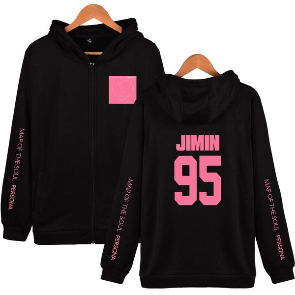 jimin j-hope suga new persona print zipper hoodies sweatshirt women/men fashion thin/fleece hooded clothes, Black
jimin j-hope suga new persona print zipper hoodies sweatshirt women/men fashion thin/fleece hooded clothes, Black