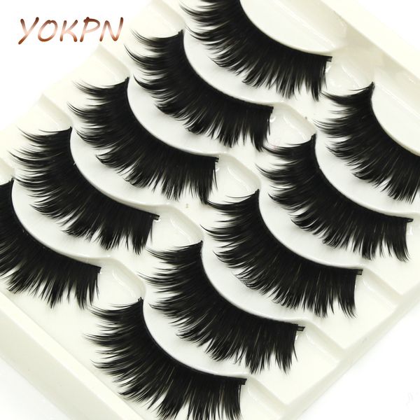 false eyelashes yokpn handmade thick crisscross messy soft natural long lashes smoked stage makeup tapered fake
false eyelashes yokpn handmade thick crisscross messy soft natural long lashes smoked stage makeup tapered fake