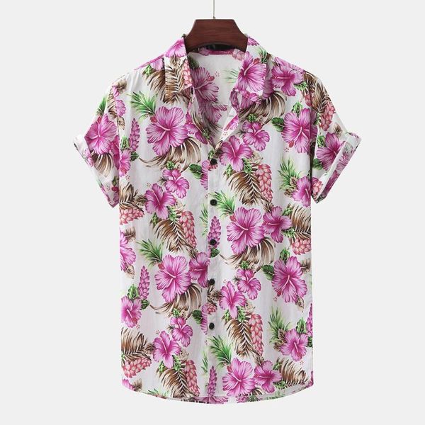 men shirts summer hawaiian printed sundress shirts turn down collar short sleeve casual cool beach for men chemise male, White;black
men shirts summer hawaiian printed sundress shirts turn down collar short sleeve casual cool beach for men chemise male, White;black