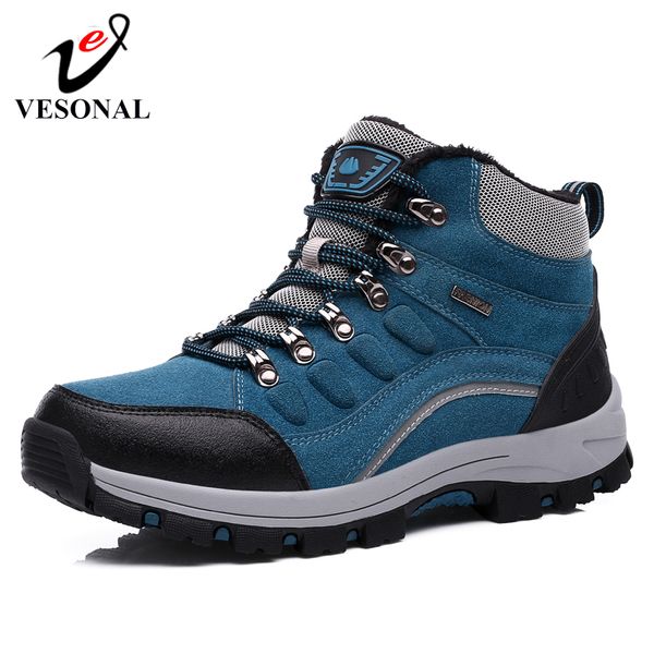 vesonal outdoor hiking sneakers men shoes for winter warm short plush snow boots shoes footwear quality waterproof, Black
vesonal outdoor hiking sneakers men shoes for winter warm short plush snow boots shoes footwear quality waterproof, Black