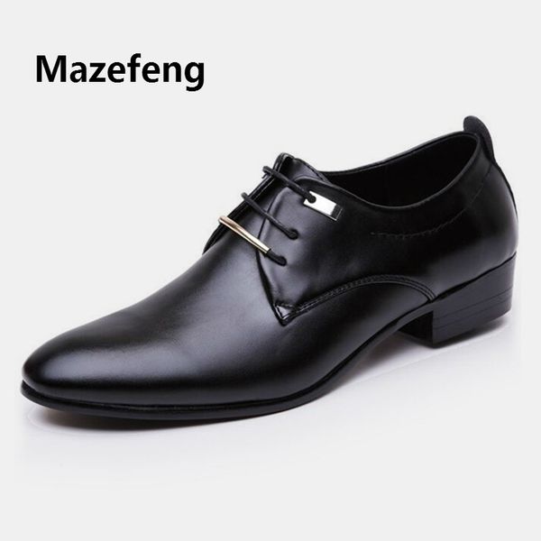 men dress shoes pointed toe business shoes pu male flats breathable loafers men wedding formal footwear 803, Black
men dress shoes pointed toe business shoes pu male flats breathable loafers men wedding formal footwear 803, Black