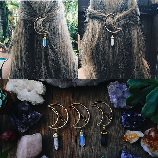 new fashion women girls gold/silver plated metal circle moon hair clips metal circle hairpins holder hair accessories, Golden;silver
new fashion women girls gold/silver plated metal circle moon hair clips metal circle hairpins holder hair accessories, Golden;silver