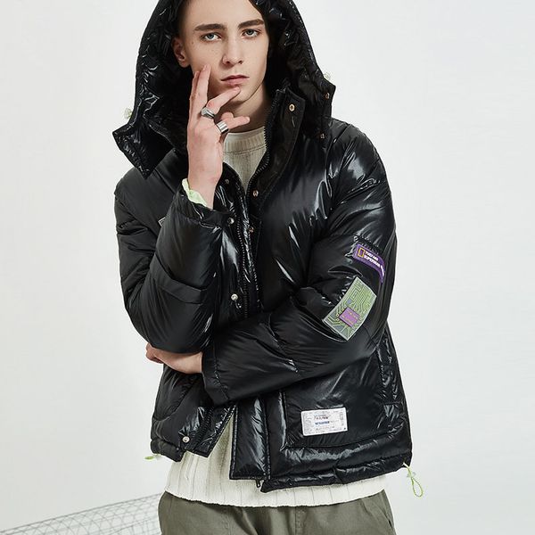 mens designer down coat luxury badge sticker thick clothes brand casual warm hooded jackets winter outdoor streetwear 2019 winter, Black
mens designer down coat luxury badge sticker thick clothes brand casual warm hooded jackets winter outdoor streetwear 2019 winter, Black