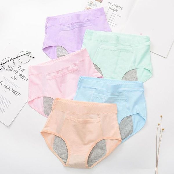 1pcs leak proof menstrual panties physiological period pants women underwear period cotton briefs health ladies briefs, Black;pink
1pcs leak proof menstrual panties physiological period pants women underwear period cotton briefs health ladies briefs, Black;pink