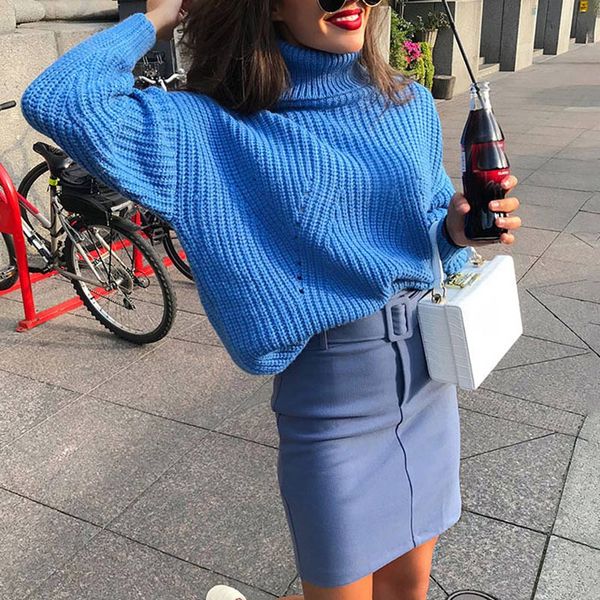 turtleneck knitted women pullover sweater autumn winter hollow out knitting pullover loose blue female warm sweater jumpers, White;black
turtleneck knitted women pullover sweater autumn winter hollow out knitting pullover loose blue female warm sweater jumpers, White;black