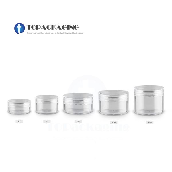 3/5/10/15/20g cream jar clear plastic makeup pack facial mask refillable small empty cosmetic container sample canister*100pcs
3/5/10/15/20g cream jar clear plastic makeup pack facial mask refillable small empty cosmetic container sample canister*100pcs