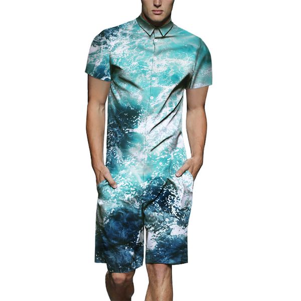 2019 men short sleeve 3d jumpsuit playsuit new personality blue waves jumpsuits leisure shirt jumpsuits men romper sweat suit, Gray
2019 men short sleeve 3d jumpsuit playsuit new personality blue waves jumpsuits leisure shirt jumpsuits men romper sweat suit, Gray