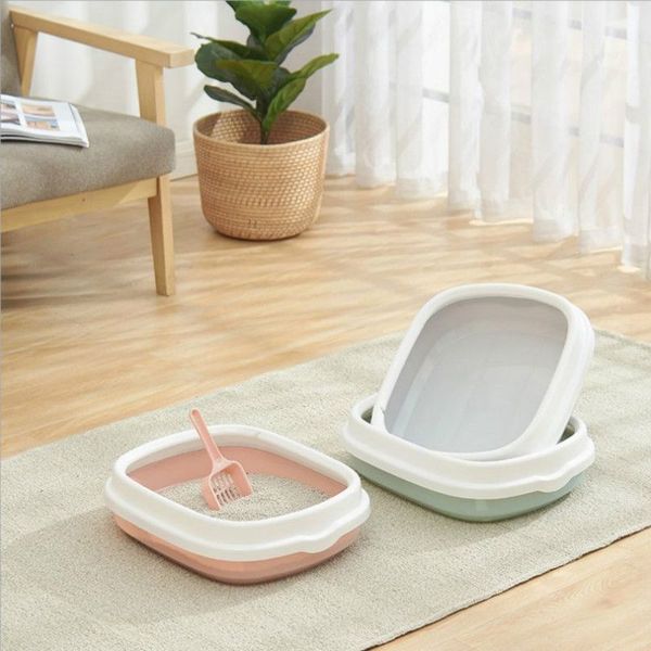 pet toilet bedpan anti splash cats behavior training litter box dog tray with scoop kitten dog clean toilette home plastic sand box supplies
pet toilet bedpan anti splash cats behavior training litter box dog tray with scoop kitten dog clean toilette home plastic sand box supplies